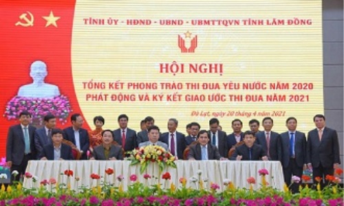 Lâm Đồng tổng kết phong trào thi đua yêu nước năm 2020